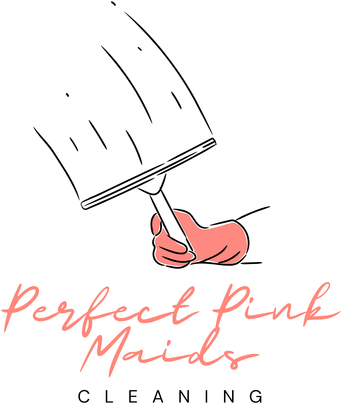 Perfect Pink Maids Cleaning logo